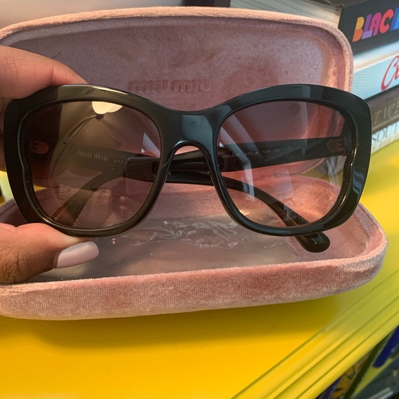 Miu Miu Accessories - Classic Black MIU MIU Sunglasses